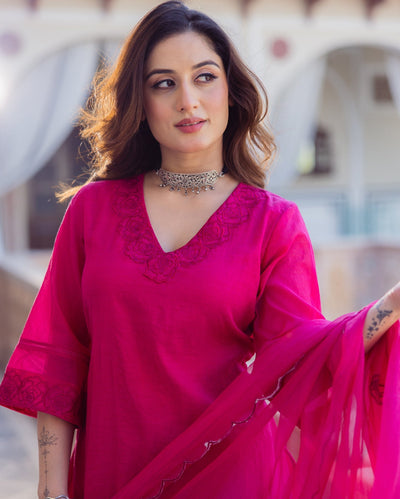 Hanya Embroidered 3 Piece