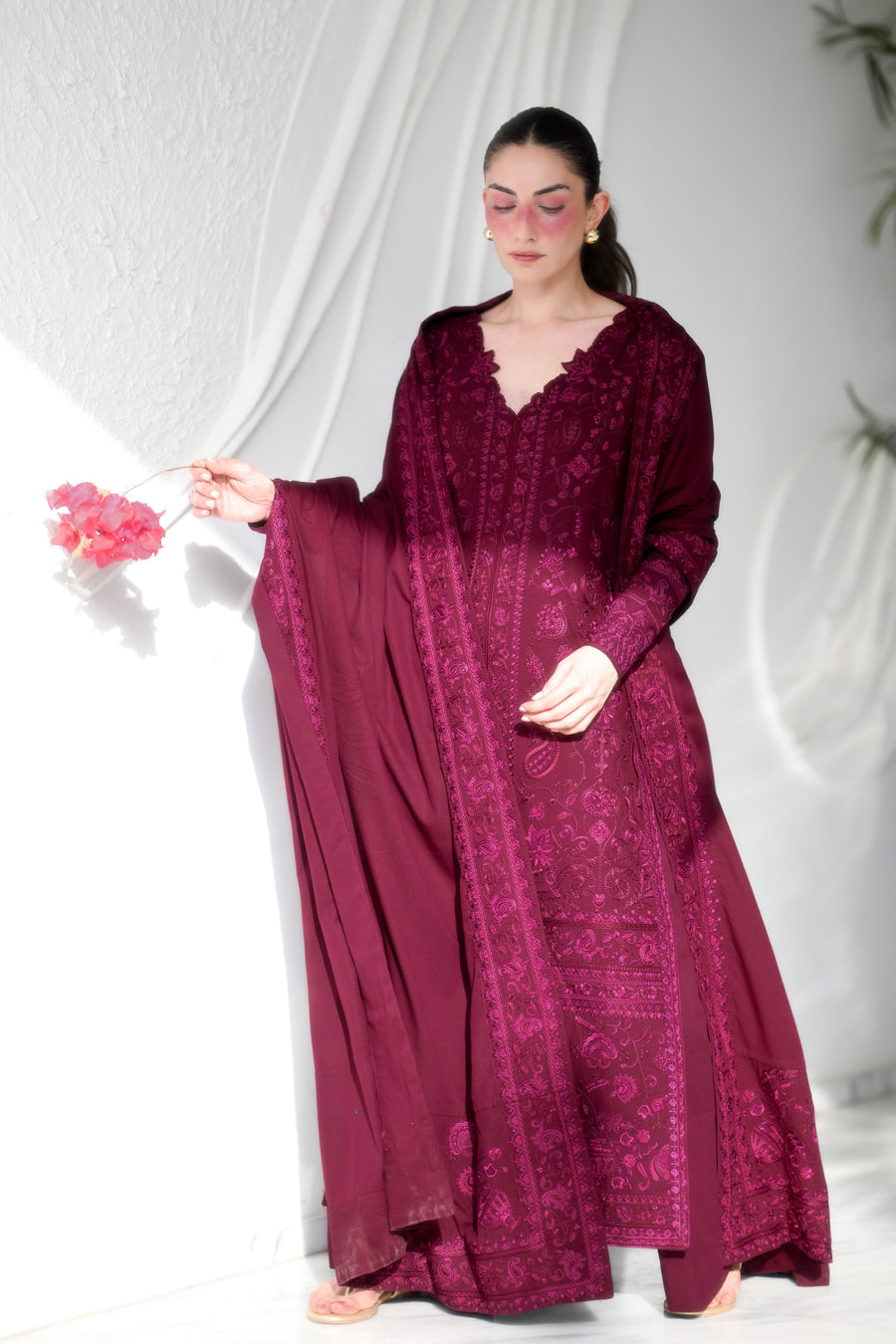 Irene Embroidered 3Pc