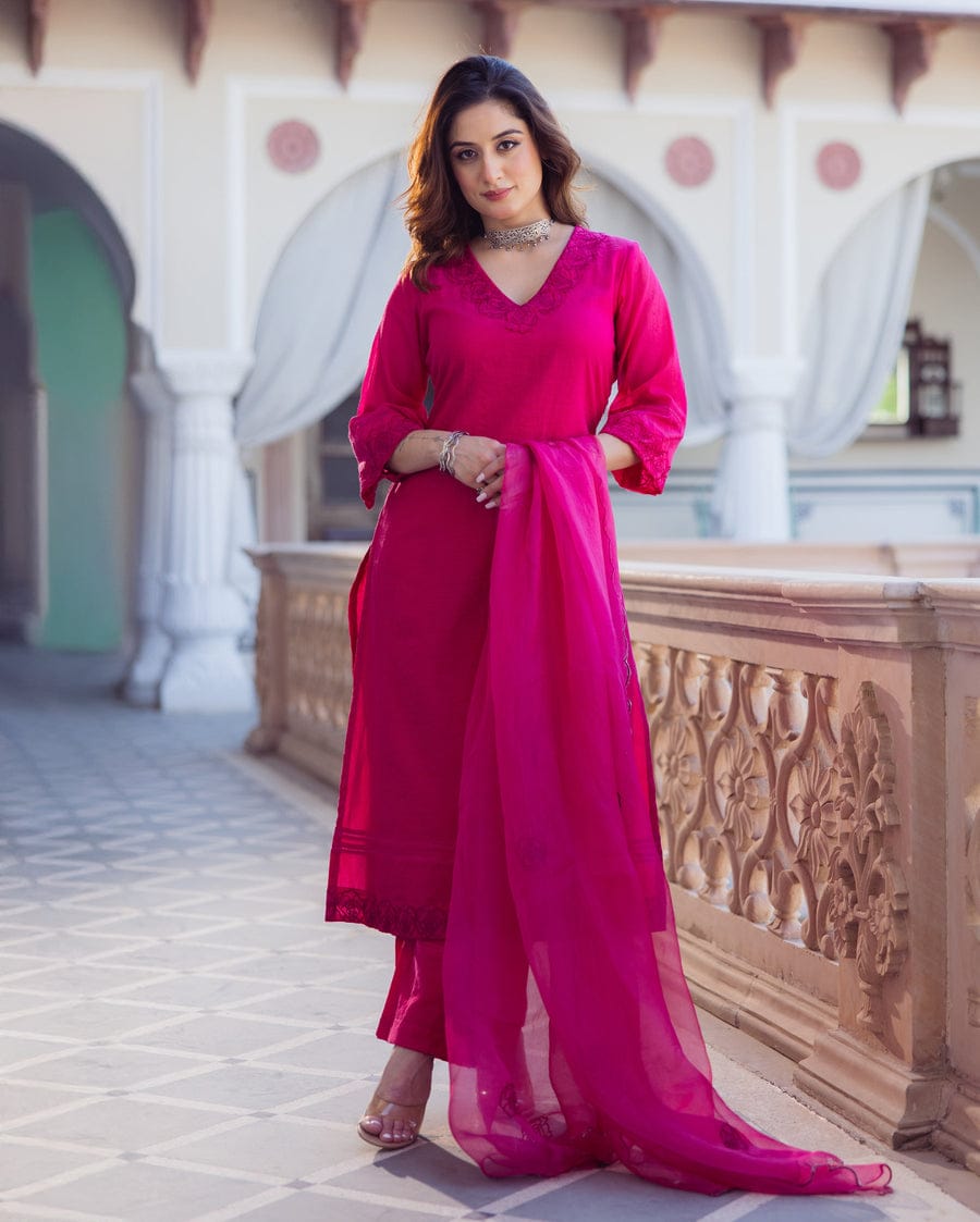 Hanya Embroidered 3 Piece