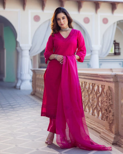 Hanya Embroidered 3 Piece