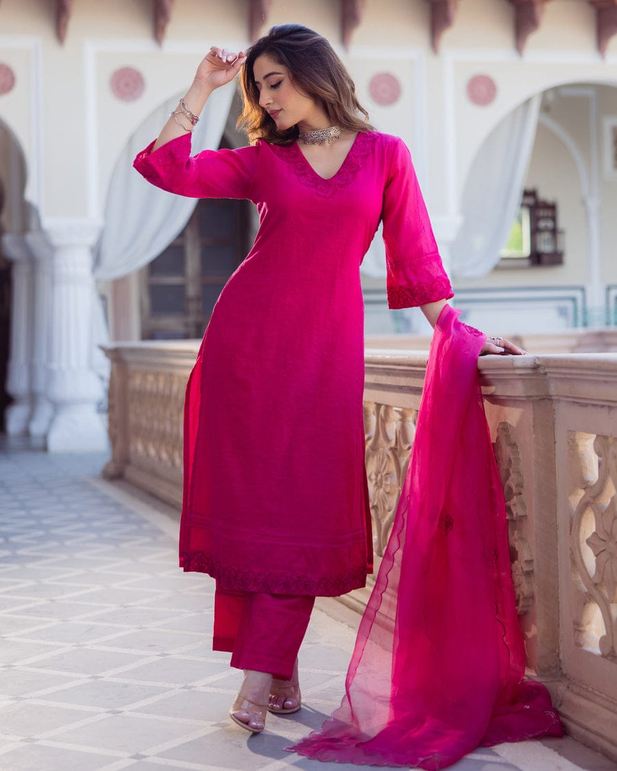 Hanya Embroidered 3 Piece