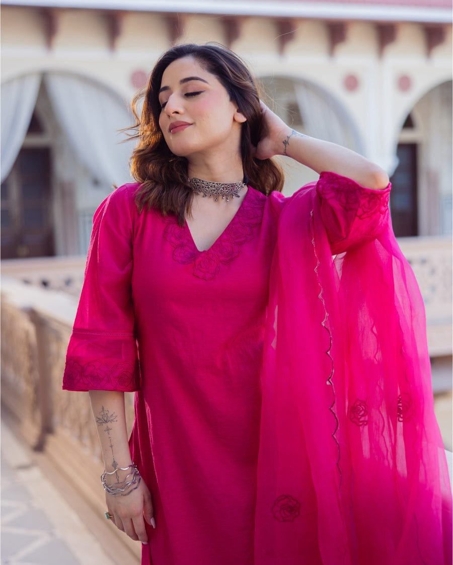 Hanya Embroidered 3 Piece