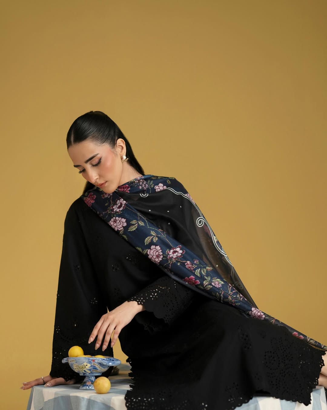 Zahrill Embroidered 3-Piece